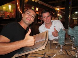 Visite de Célyne et Faf